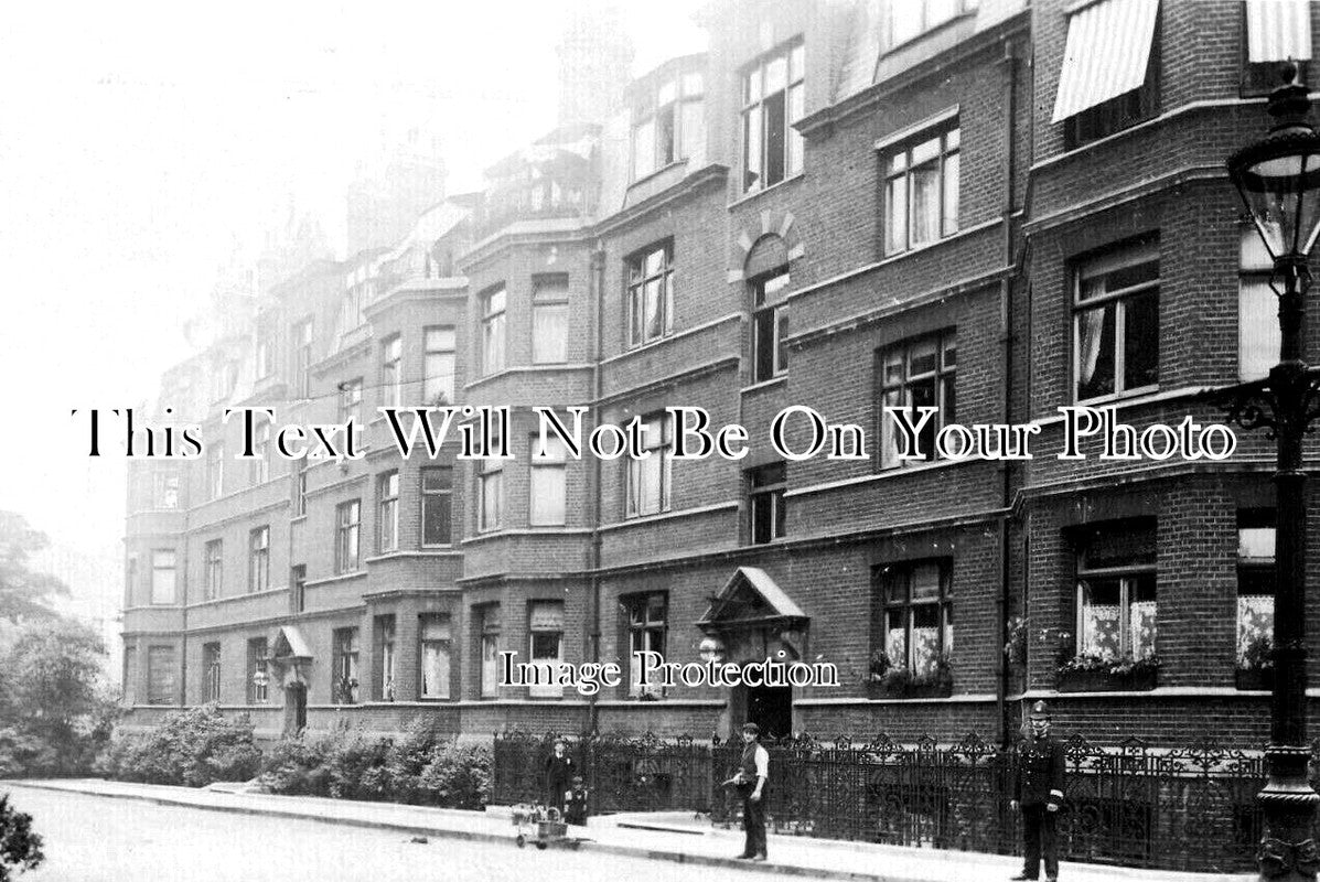 LO 5695 - St Marys Mansions Apartments, Little Venice, London c1908