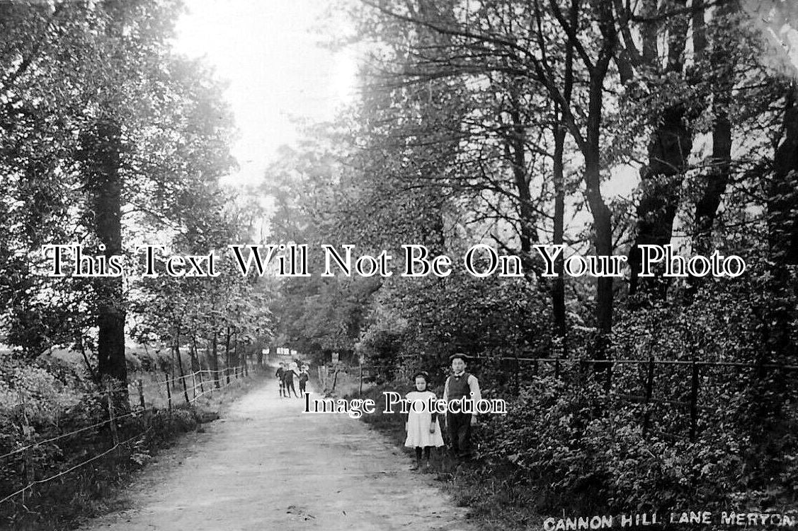 LO 5710 - Cannon Hill Lane, Merton, London c1910