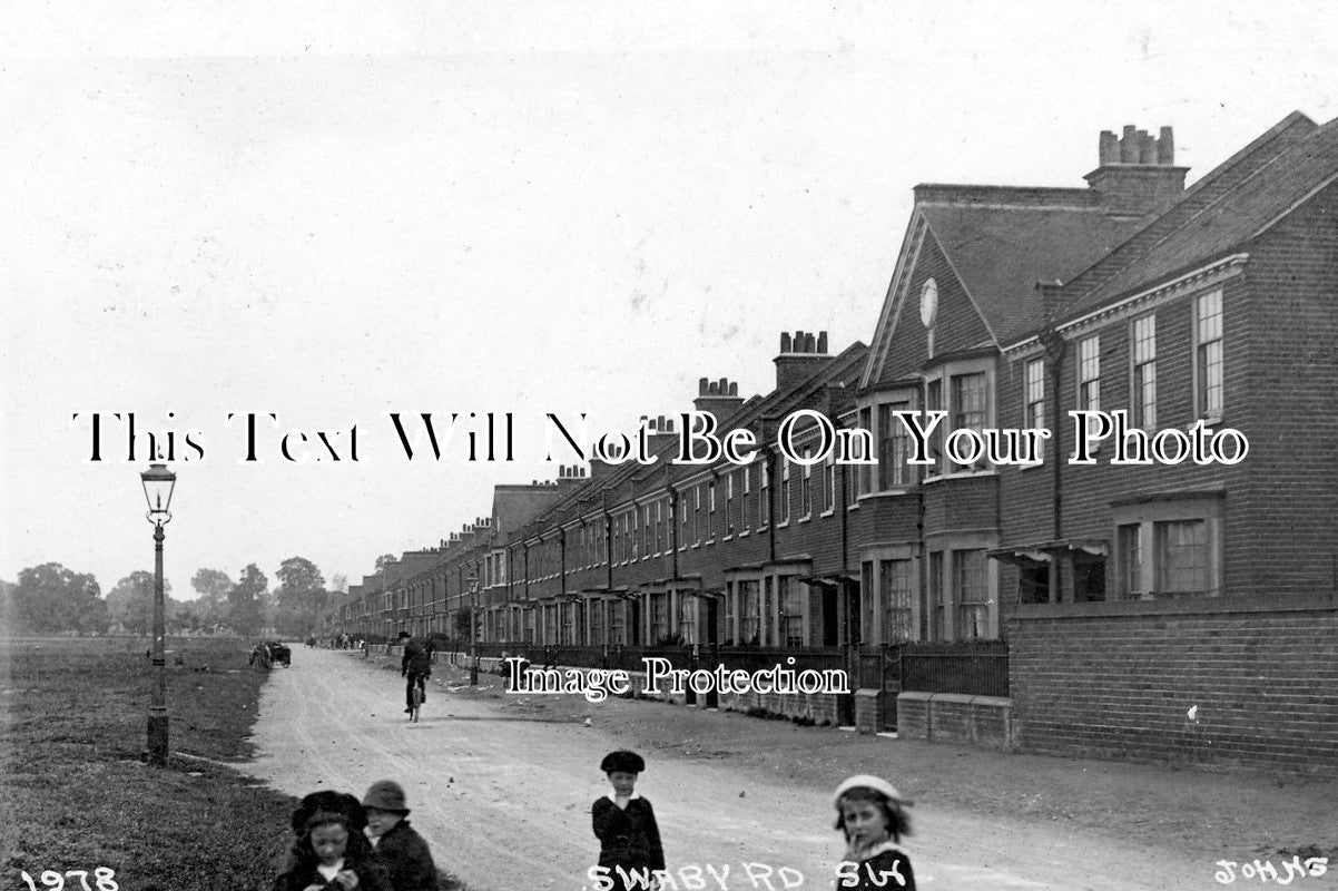 LO 575 - Swaby Road, Earlsfield, Wandsworth, London c1913