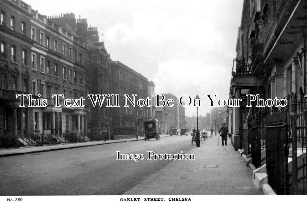 LO 5849 - Oakley Street, Chelsea, London c1920