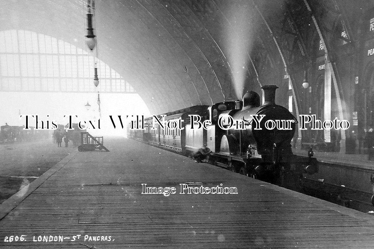 LO 5866 - St Pancras Railway Station, London c1910