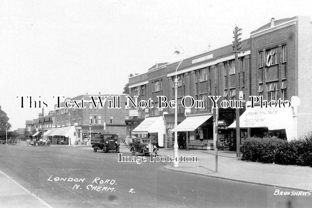LO 5873 - London Road, North Cheam, London c1936