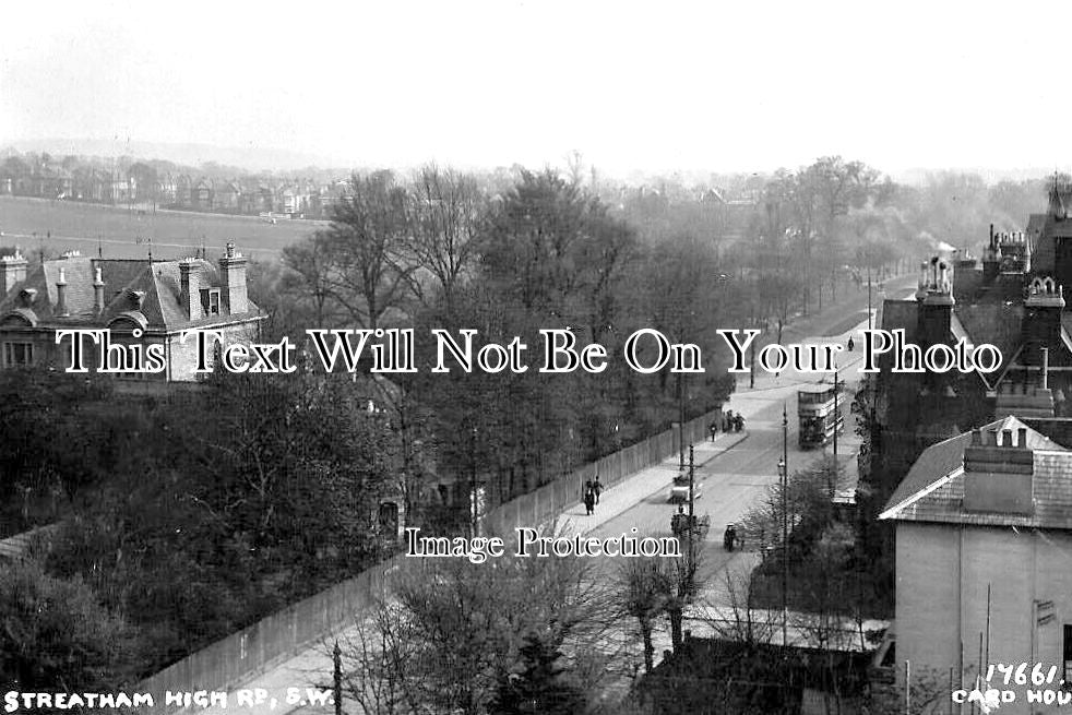 LO 5887 - Streatham High Road, London c1913