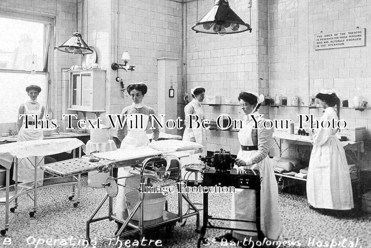 LO 5927 - Operating Theatre, St Bartholomews Hospital, London