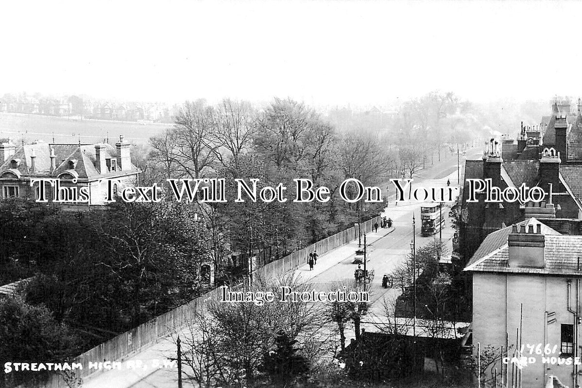 LO 5948 - Streatham High Street, London c1930