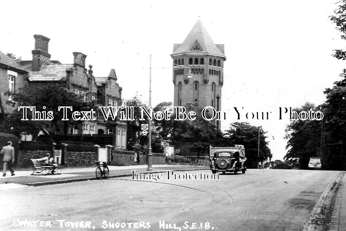 LO 5957 - Water Tower, Shooters Hill, London
