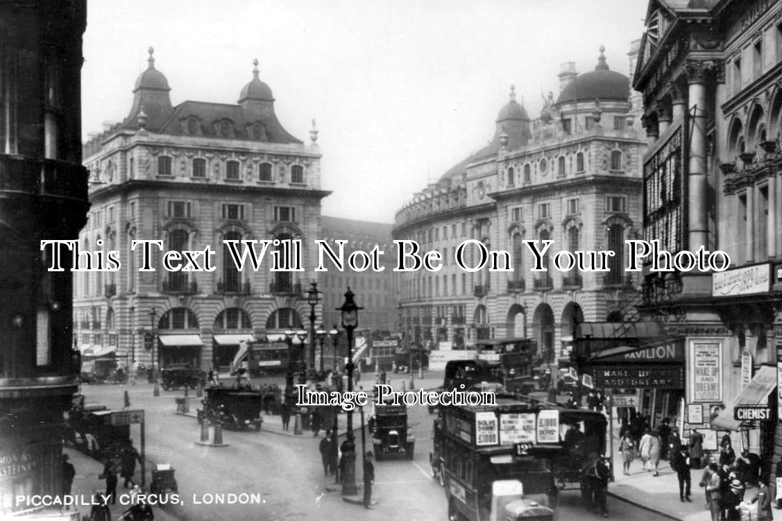LO 596 - Theatre Pavilion, Piccadilly Circus, London c1929