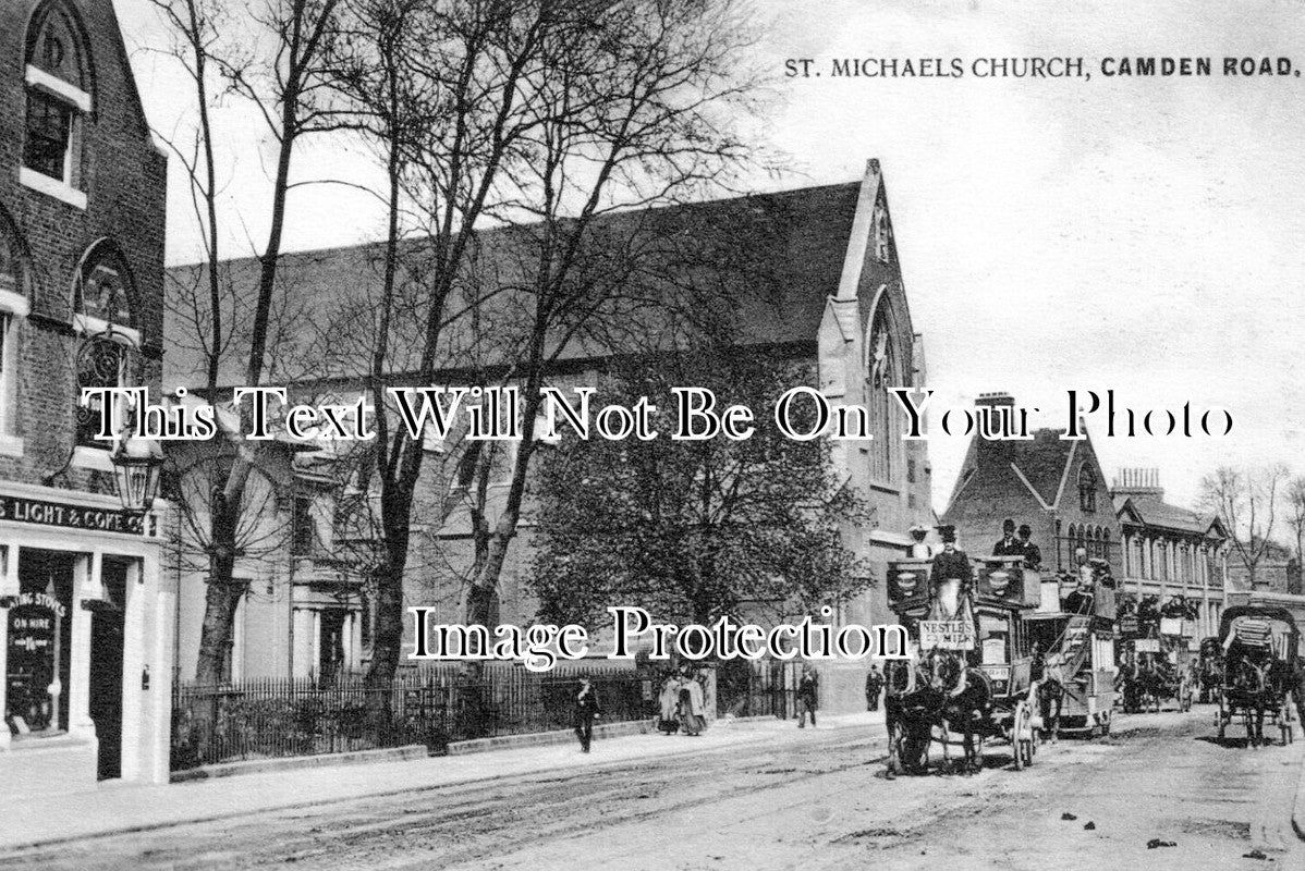 LO 6088 - St Michaels Church, Camden Road, Camden Town, London