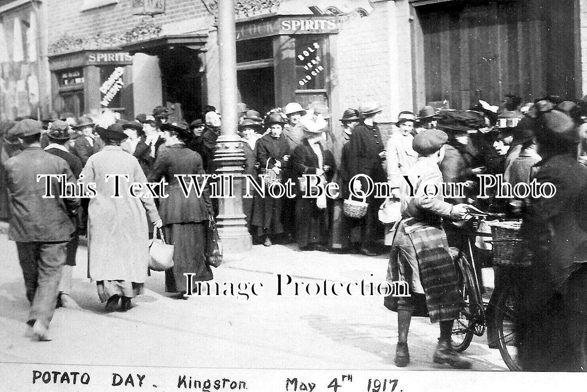 LO 6098 - Potato Day, Kingston Upon Thames, London 1917