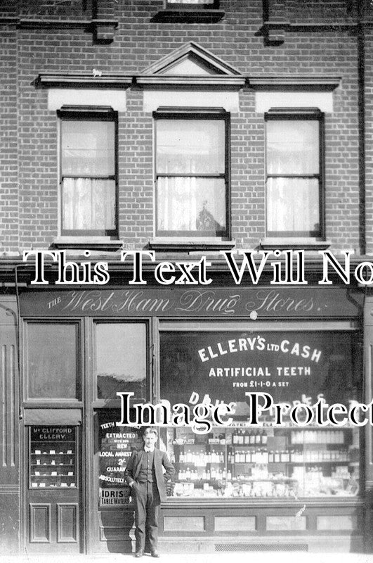 LO 6122 - West Ham Drug Stores, 47 Upton Lane, Forest Gate, London