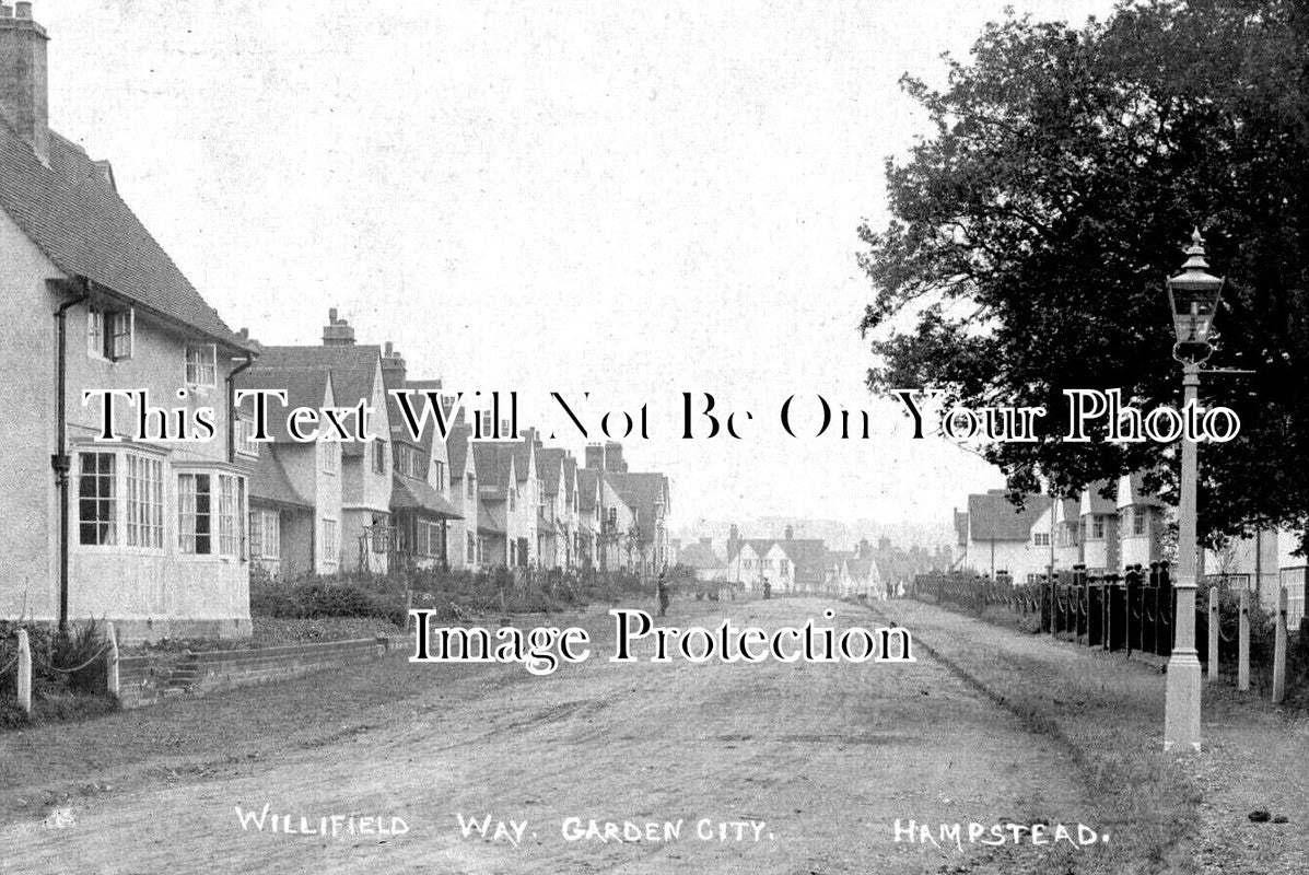 LO 6158 - Willifield Way, Hampstead Garden City, London c1909