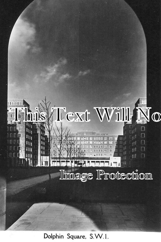 LO 6296 - Dolphin Square, London c1938