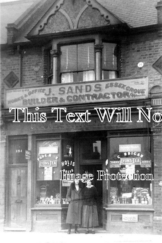 LO 6298 - J Sands Shop, 151 Forest Road, Walthamstow, London