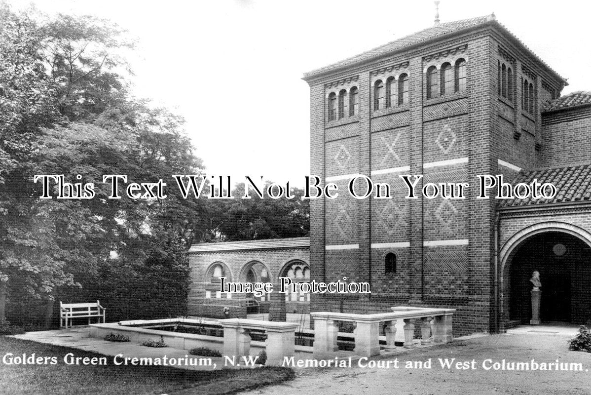 LO 6301 - Golders Green Crematorium, London