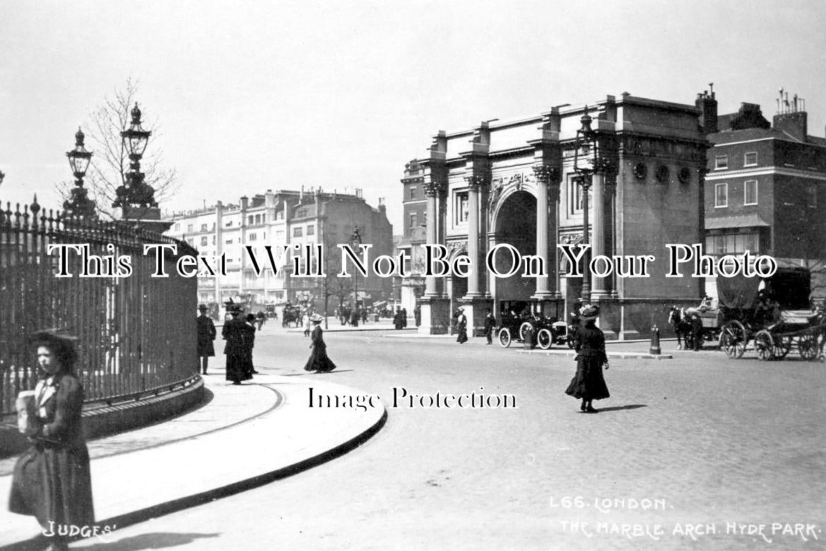 LO 6310 - The Marble Arch, Hyde Park, London c1909