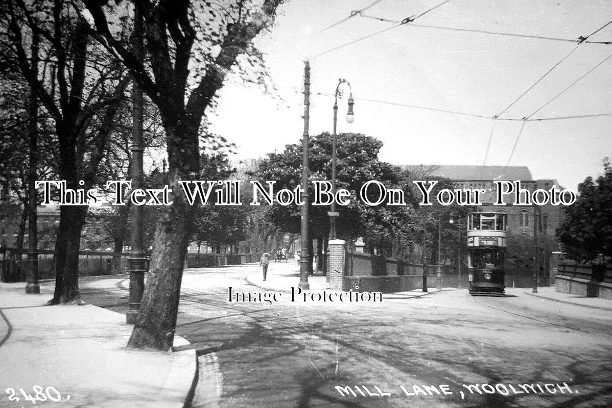 LO 6434 - Mill Lane, Woolwich, London c1907