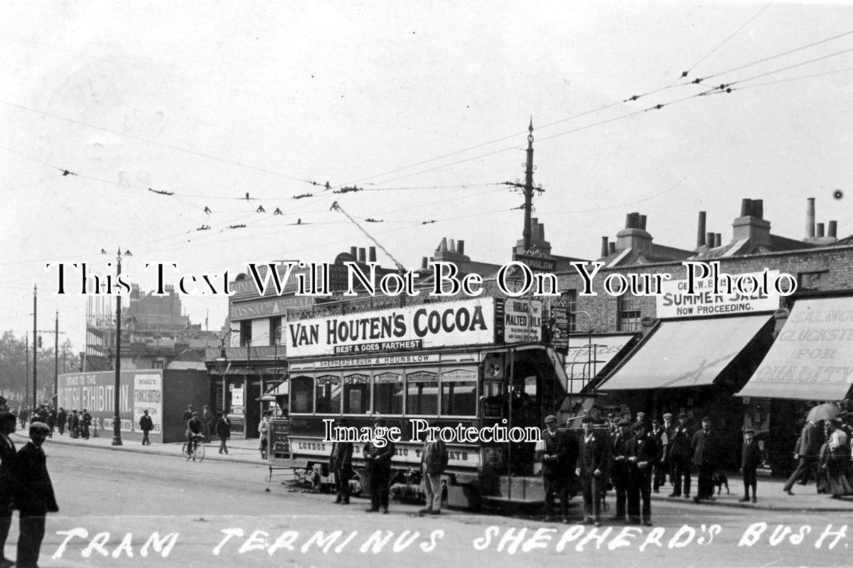 LO 711 - Tram Terminus, Shepherds Bush, London