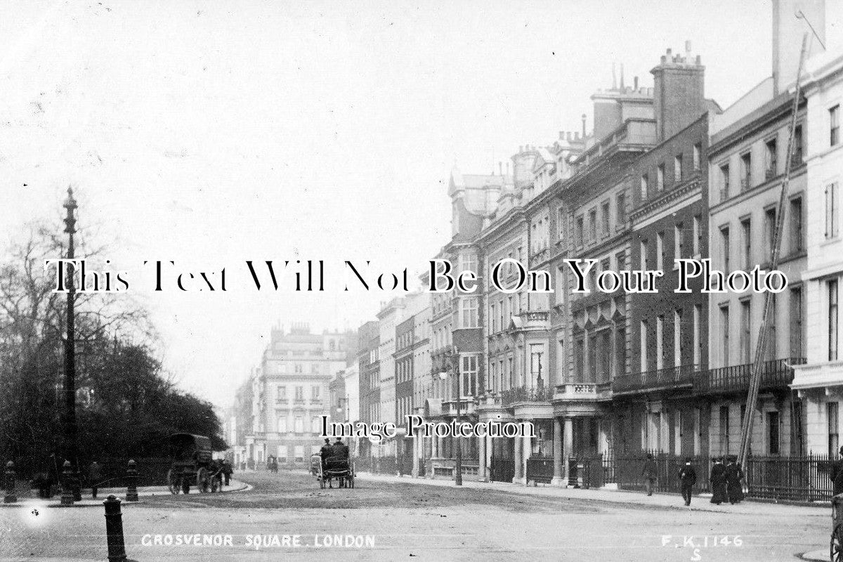 LO 788 - Grosvenor Square, London c1907