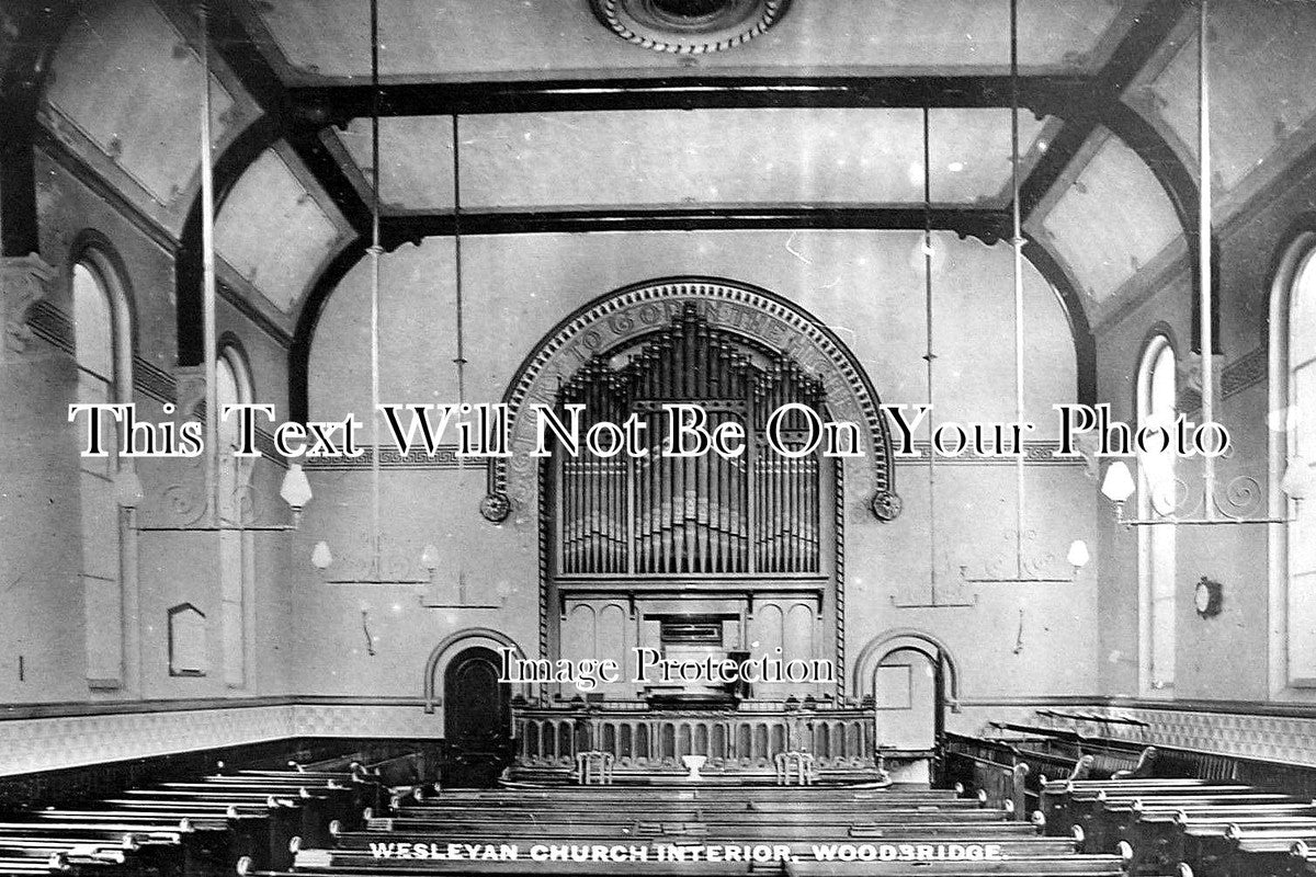 LO 812 - The Wesleyan Church Interior, Woodbridge, London