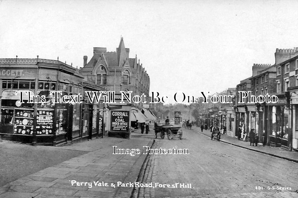 LO 816 - Forest Hill Perry Vale & Park Road, London c1910