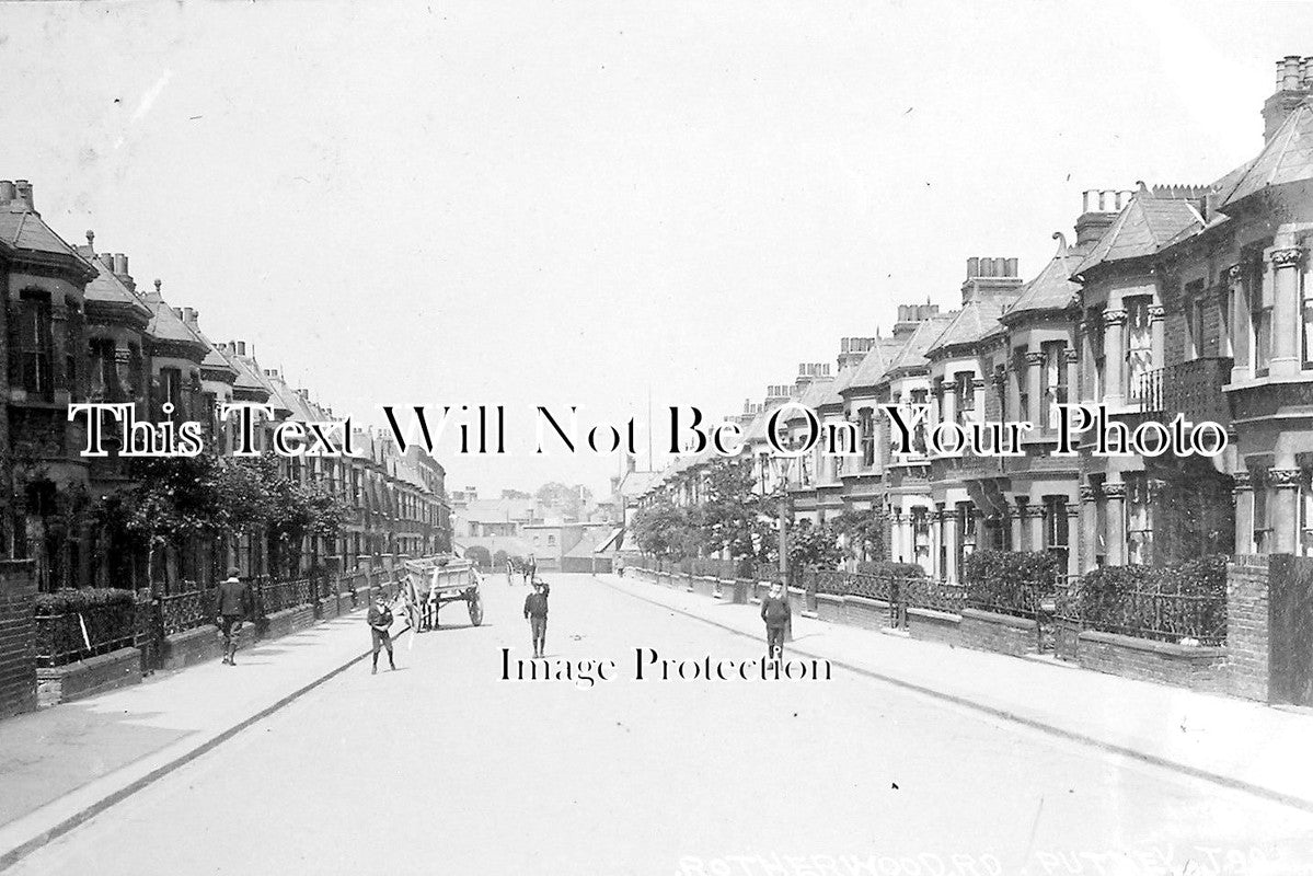 LO 919 - Rotherwood Road, Putney, London c1907