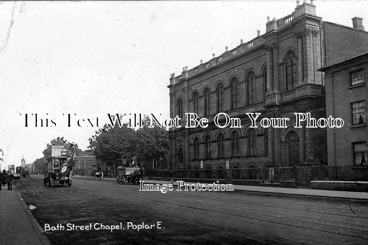 LO 93 - Bath Street Wesleyan Chapel, Poplar, London c1919