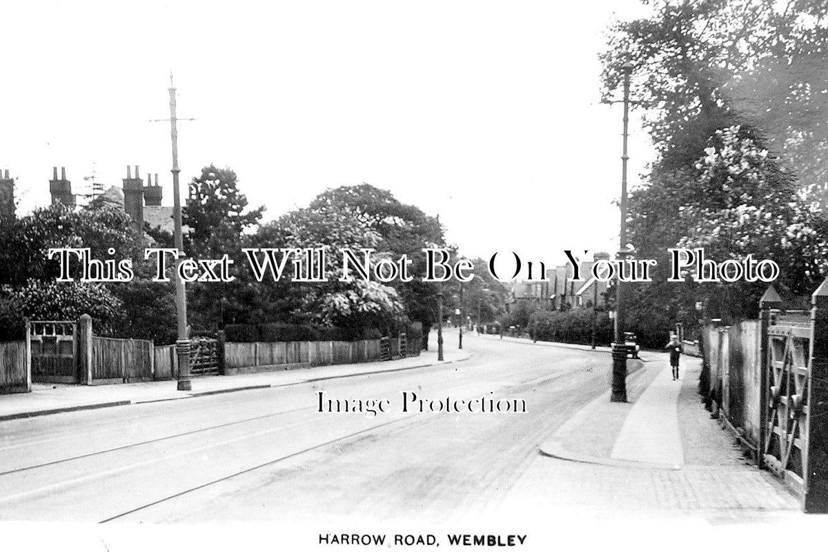 MI 1247 - Harrow Road, Wembley, Middlesex c1927