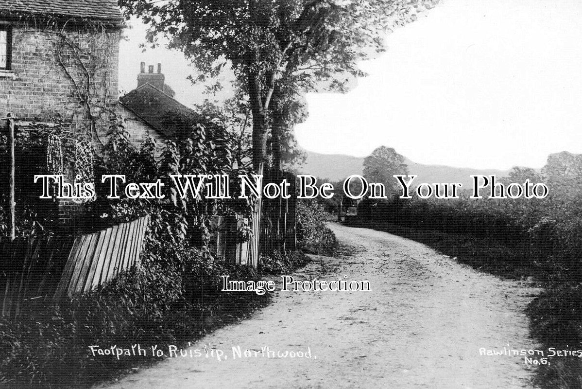 MI 2382 - Footpath To Ruislip, Northwood, Middlesex