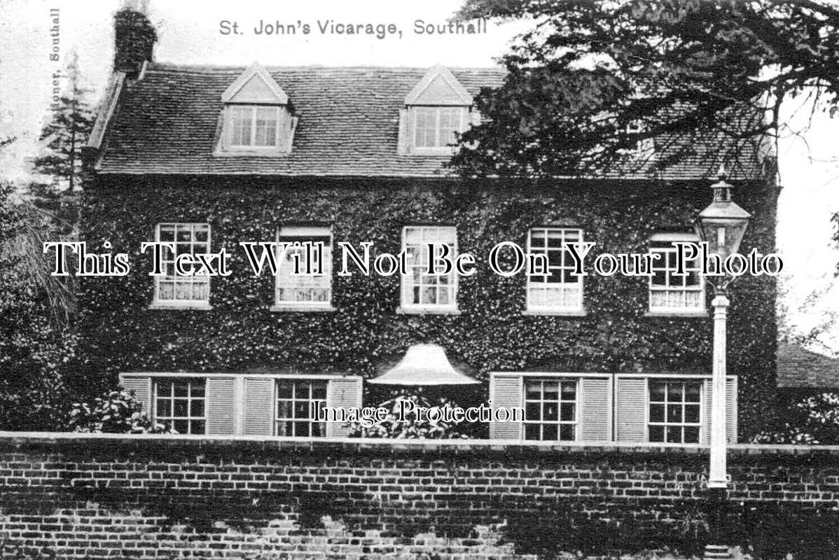 MI 2536 - St Johns Vicarage, Southall, Middlesex