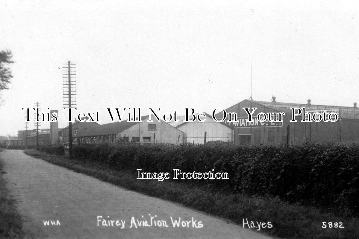 MI 437 - Fairey Aviation Works, Hayes, Middlesex