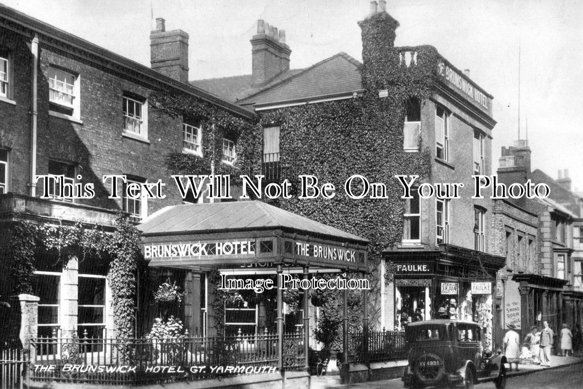 NF 1004 - Brunswick Hotel, King Street, Great Yarmouth, Norfolk