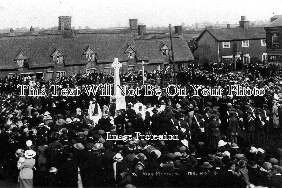 NF 104 - Harling War Memorial, Norfolk