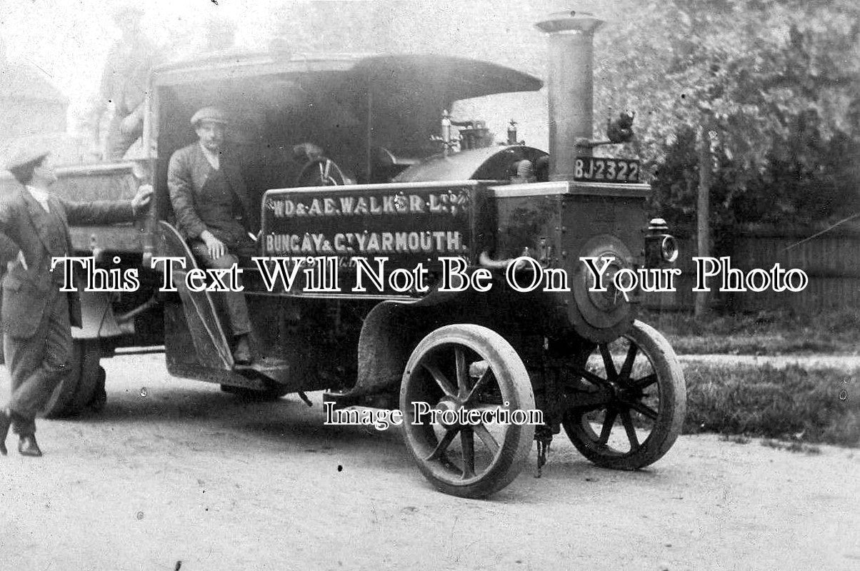 NF 1087 - A.E Walker Bungay Traction Engine, Great Yarmouth, Norfolk