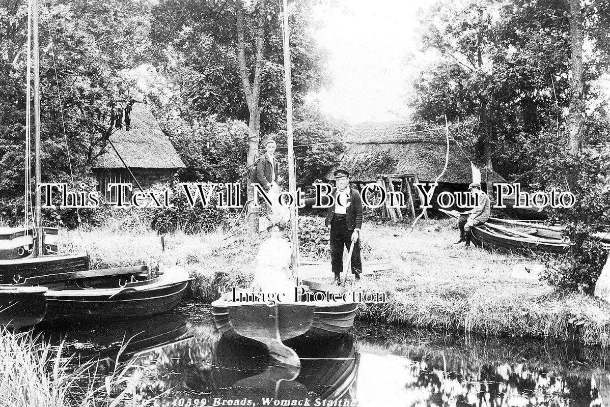 NF 1137 - Womack Staithe, Norfolk Broads