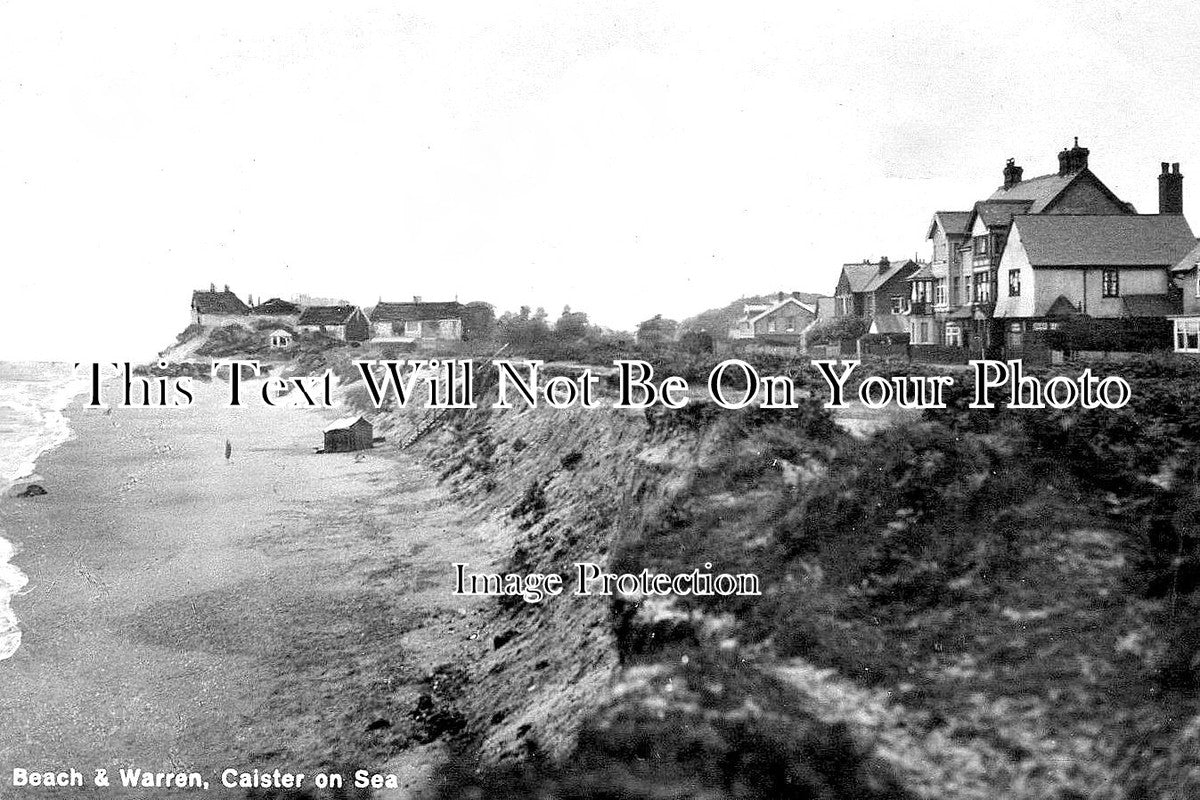 NF 1211 - Beach & Warren, Caister On Sea, Norfolk