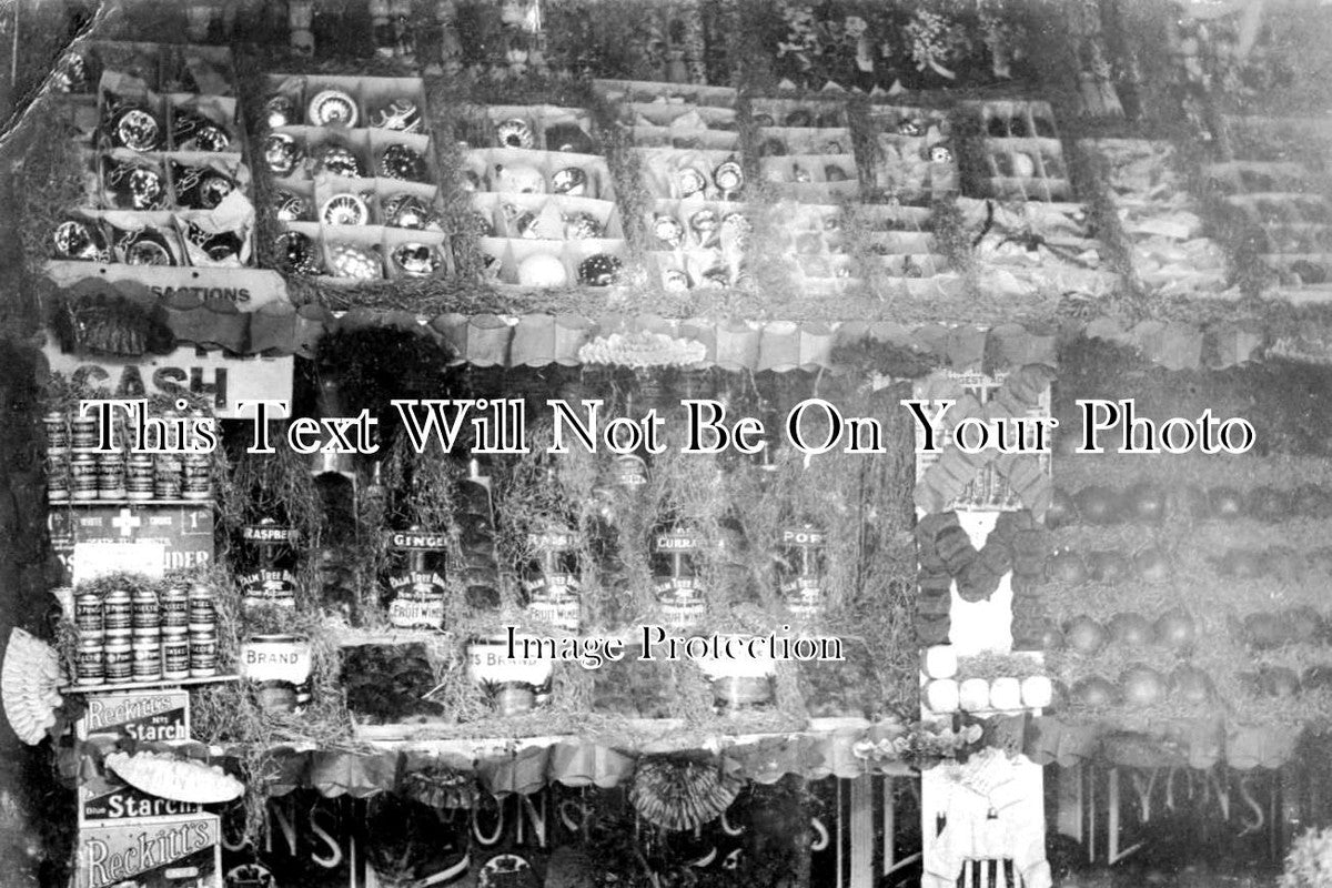NF 1223 - Shopfront, High Mill Road, Southtown, Great Yarmouth, Norfolk c1910