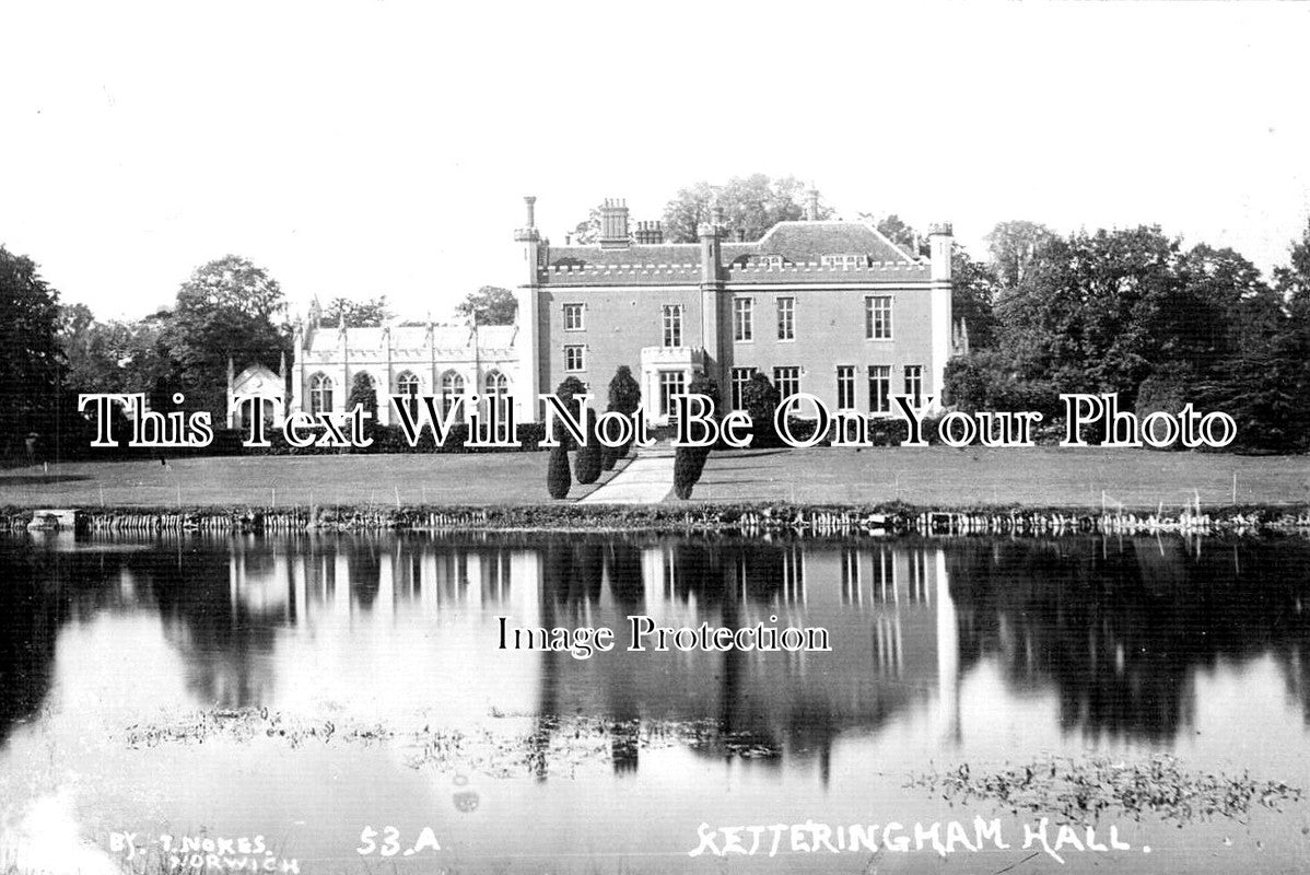 NF 1252 - Ketteringham Hall Near Norwich, Norfolk