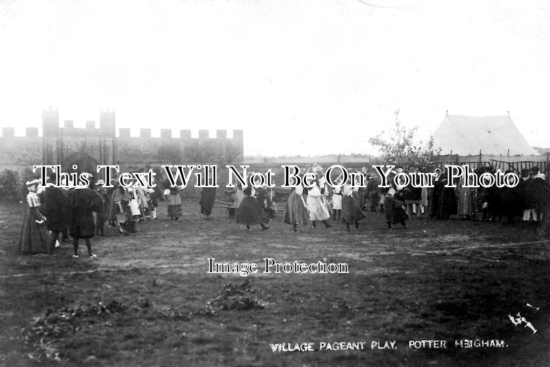 NF 1312 - Village Pegeant Play, Potter Heigham, Norfolk c1907