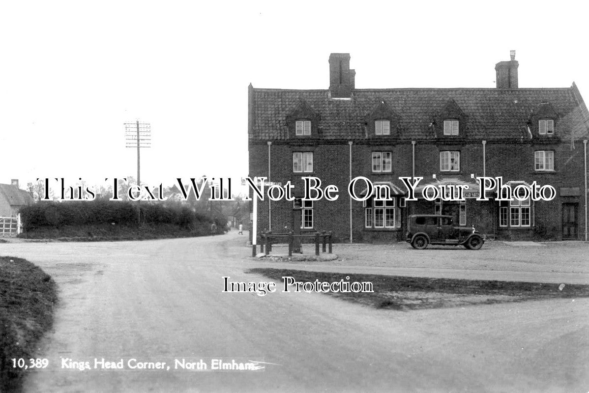 NF 1328 - Kings Head Pub, North Elmham, Norfolk