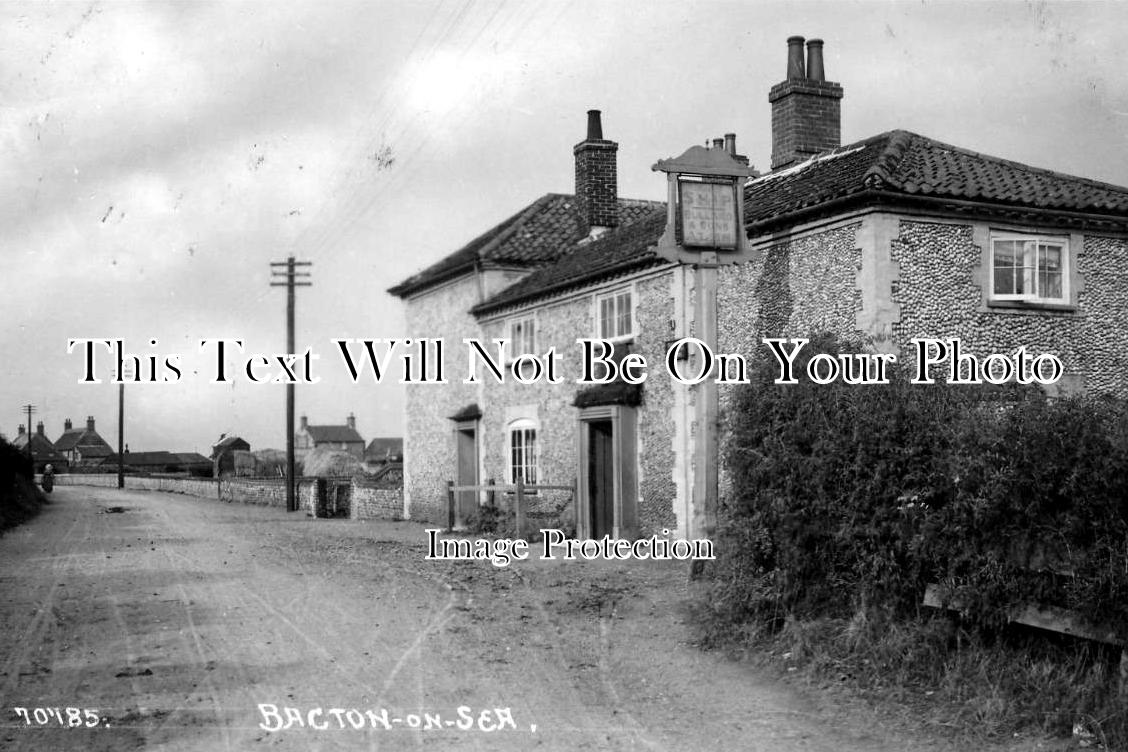 NF 143 - The Ship Inn, Bacton On Sea, Near Mundesley, Norfolk c1913