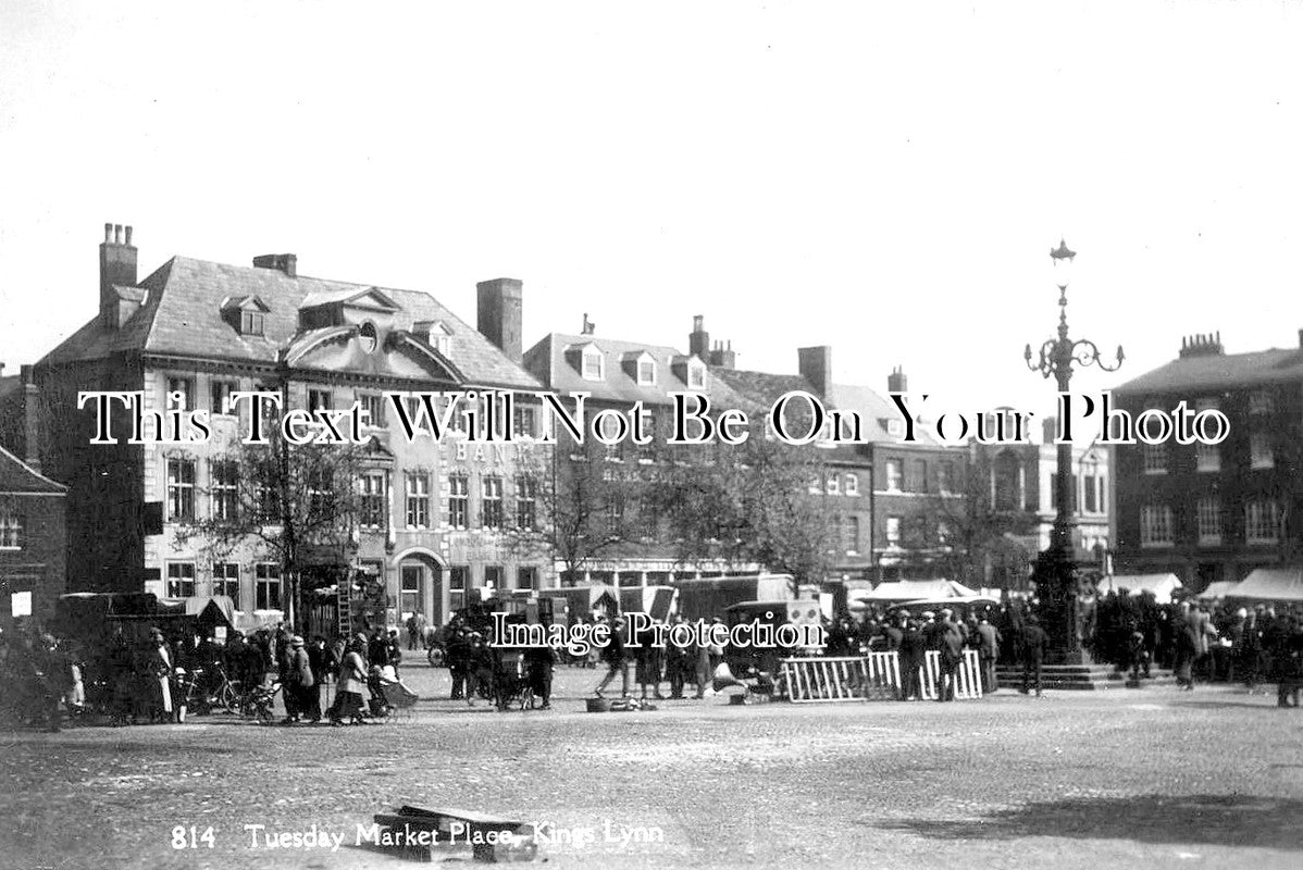 NF 1518 - Tuesday Market Place, Kings Lynn, Norfolk