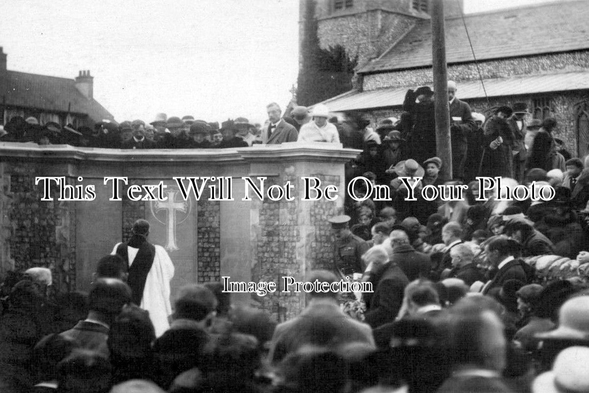 NF 152 - War Memorial Ceremony, Sheringham, Norfolk