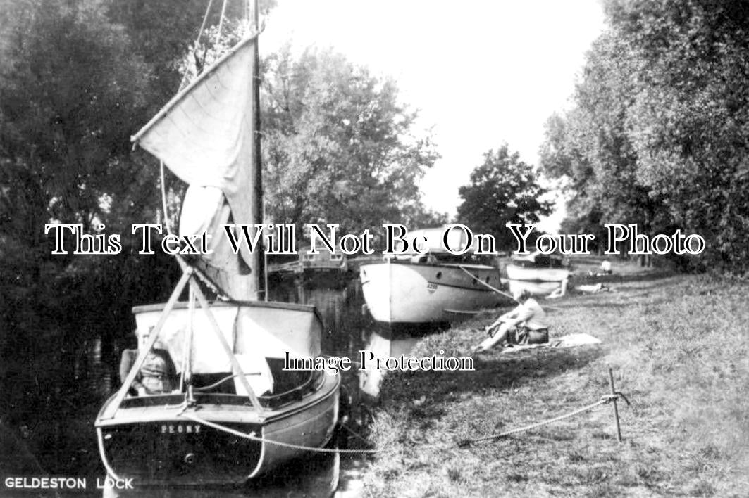 NF 1564 - Geldeston Lock, Norfolk