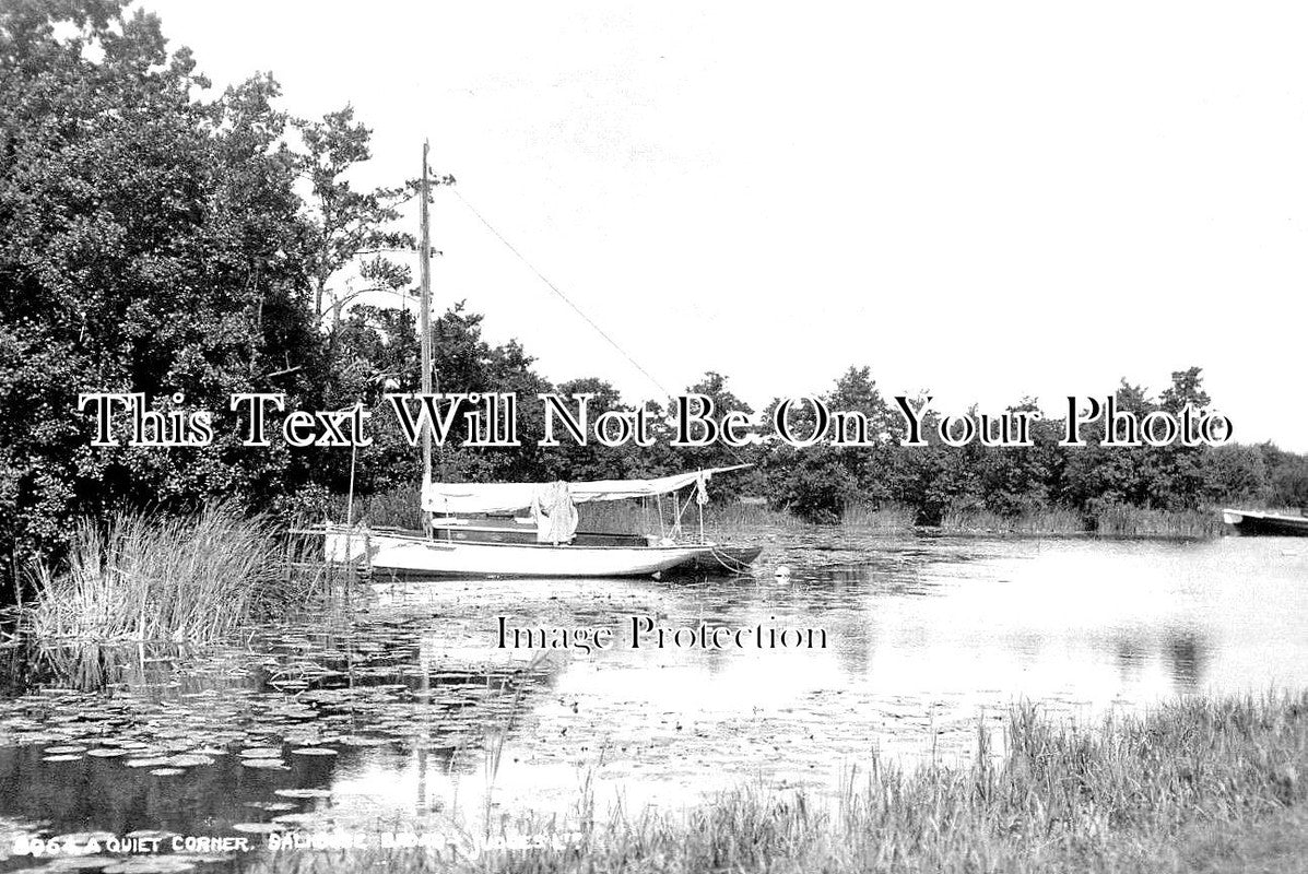 NF 1601 - A Quiet Corner, Salhouse Broad, Norfolk
