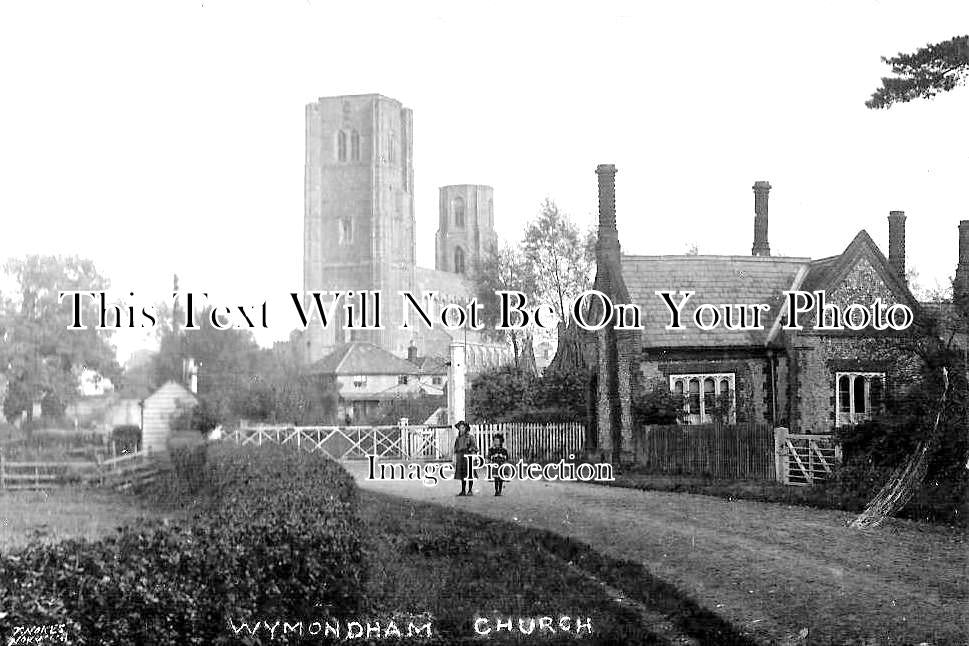 NF 1638 - Wymondham Church, Norfolk