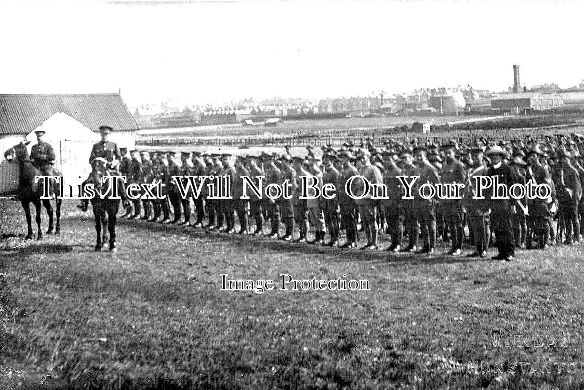 NF 1646 - Hunstanton Military Parade, Norfolk