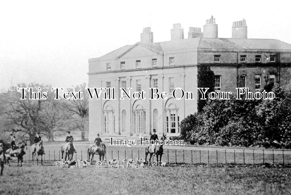 NF 1652 - Hunt At Saxlingham Lodge, Norfolk