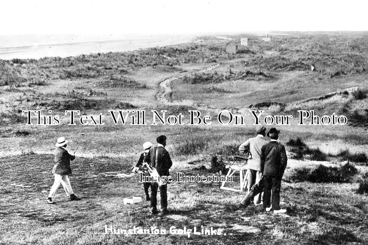 NF 1715 - Hunstanton Golf Links, Norfolk c1913