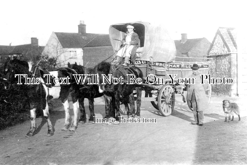 NF 1744 - Wroxham Steam Mill, Norfolk c1911