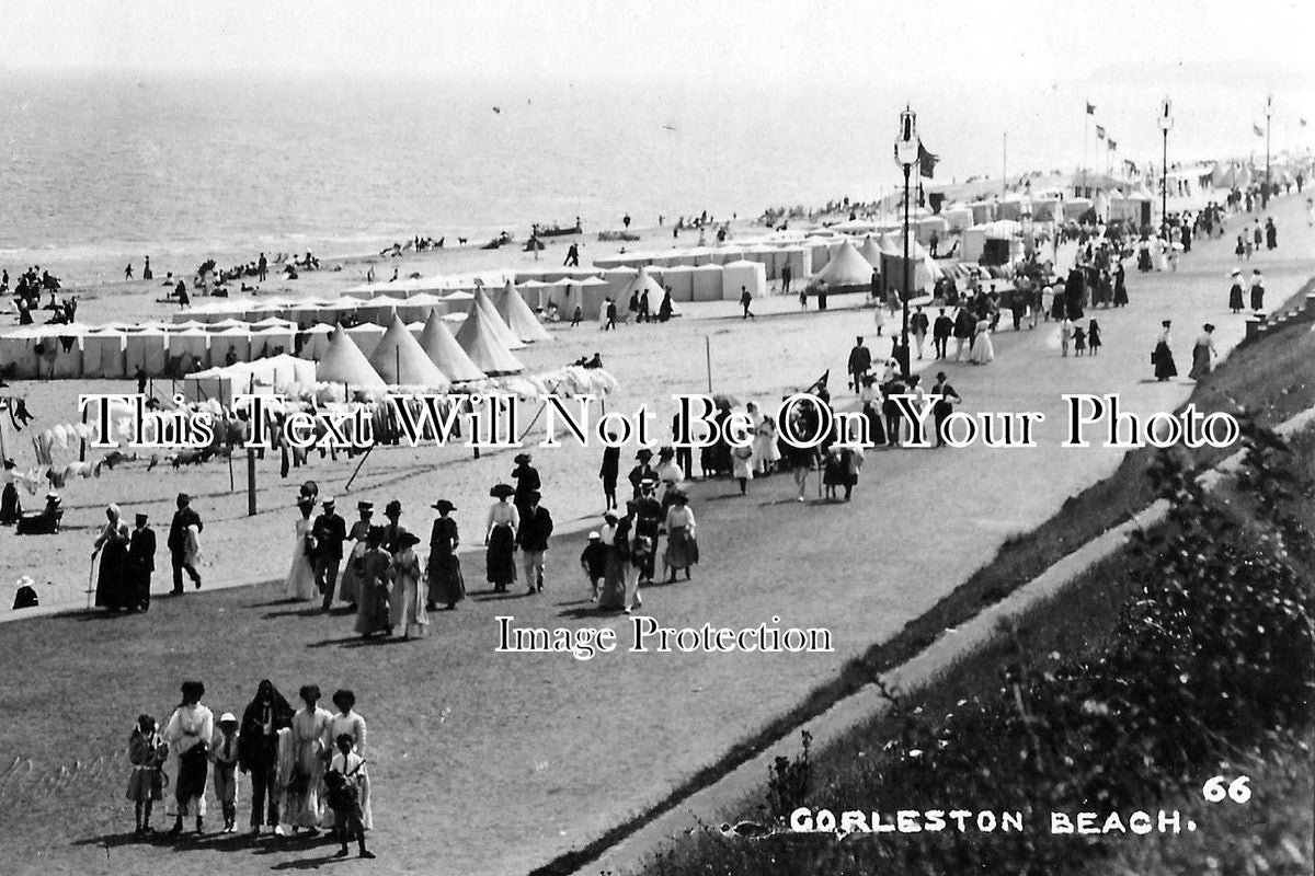 NF 175 - Gorleston Beach, Norfolk c1922